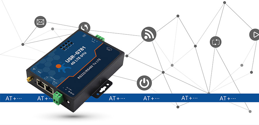 4G DTU_ 路由器的AT指令模式