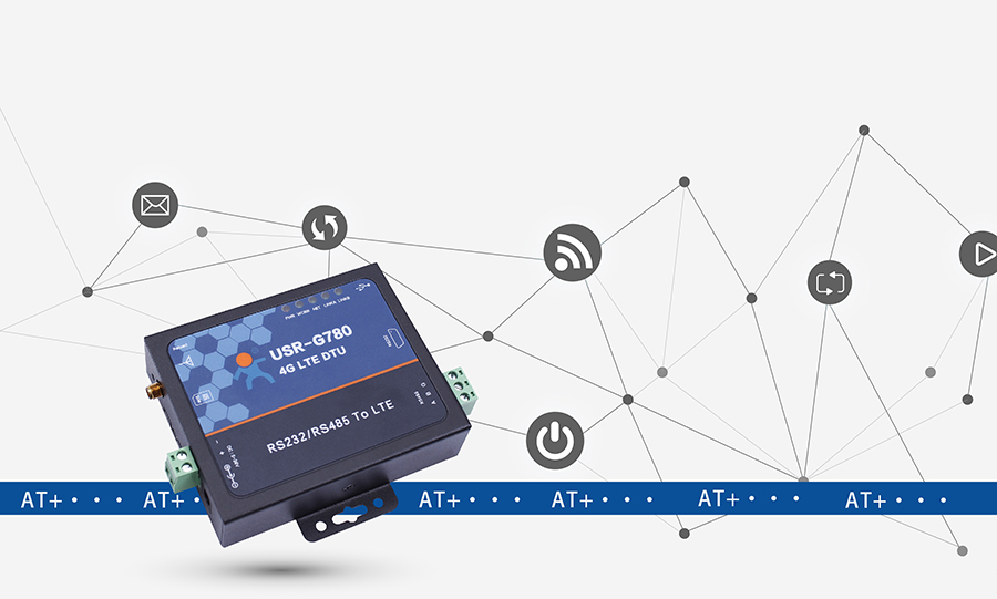 4G DTU透傳終端_蜂窩網(wǎng)絡(luò)無線透明傳輸設(shè)備AT指令