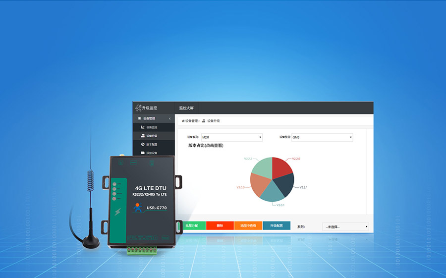 高性價(jià)比4G DTU的遠(yuǎn)程升級(jí)