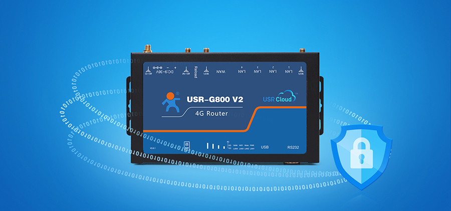四口工業(yè)路由器的VPN傳輸更安全